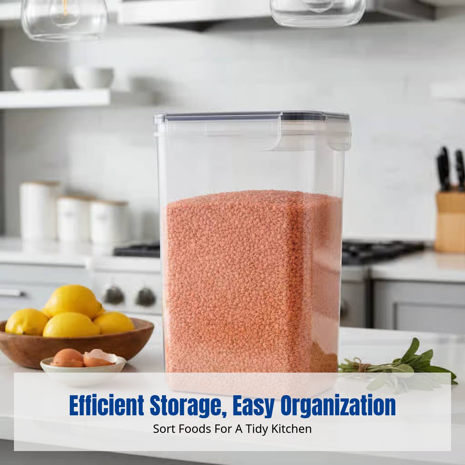 Food Storage Large - Airtight Food Storage Container Set, Large