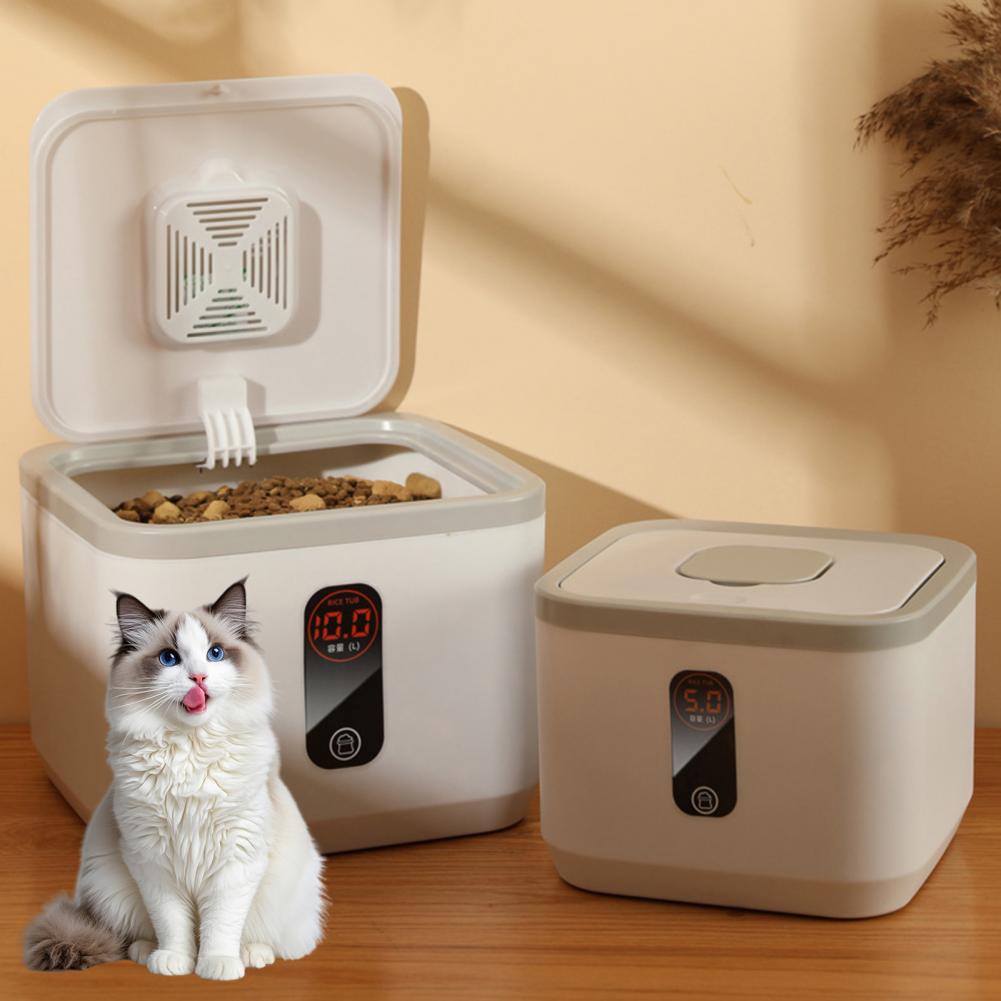 Food Storage Dog - Pet Food Bucket Airtight Dog Food