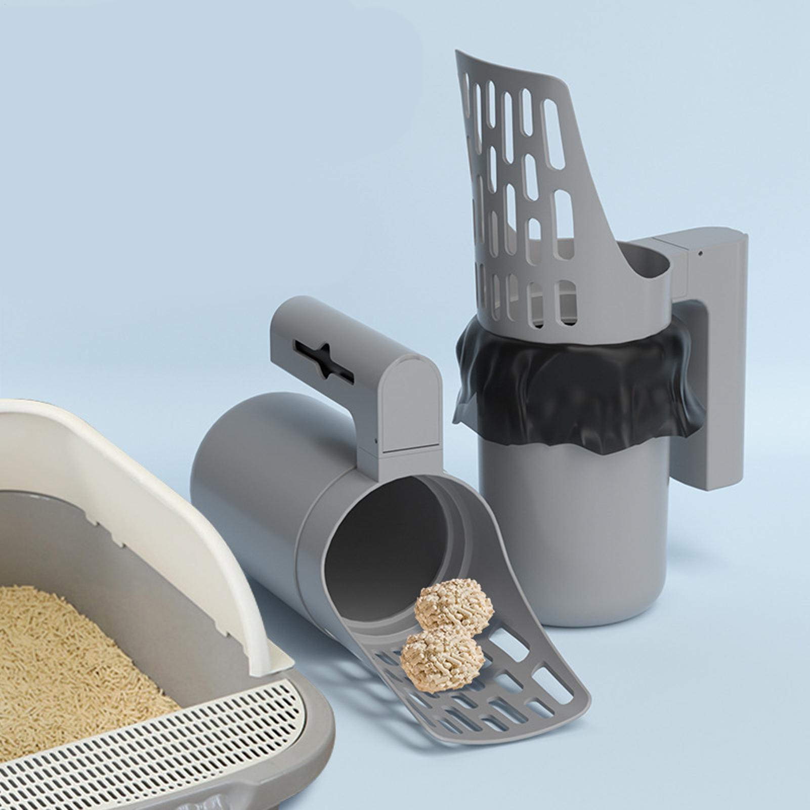 Food Storage With Scoop - Large Cat Litter Scoop With Built