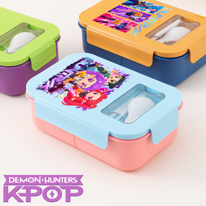 Food Storage In Room - KPOP Demon Hunters Lunch Box Anime