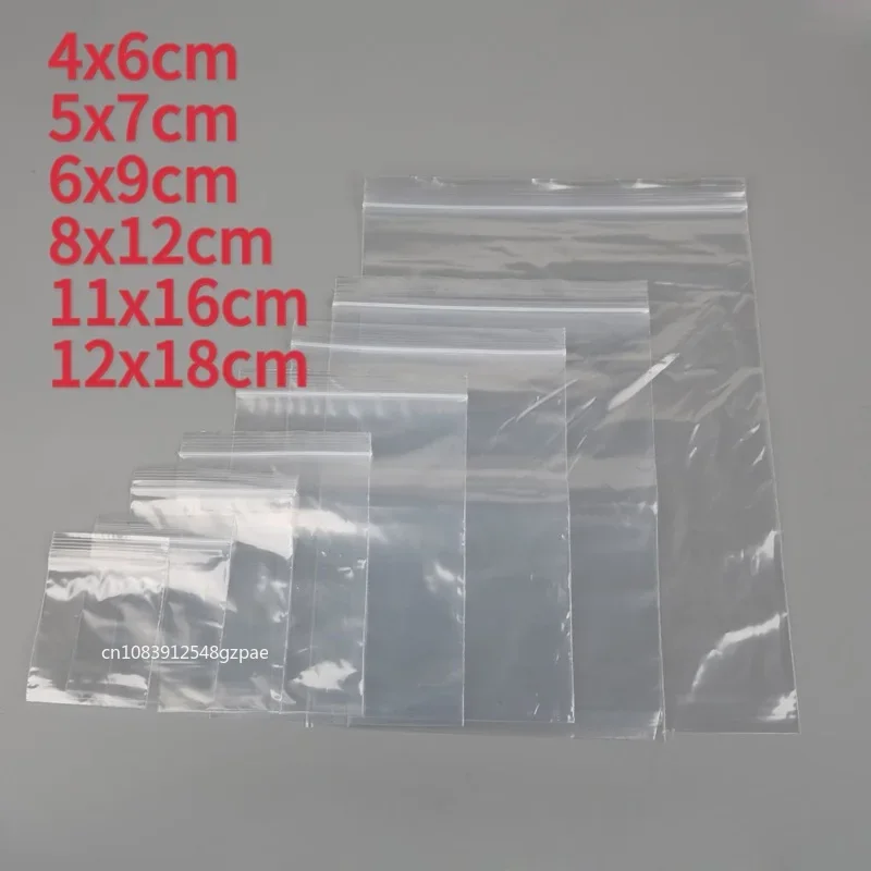 Ziploc Food Storage - 100PCS Small Zip Lock Sealing Bags