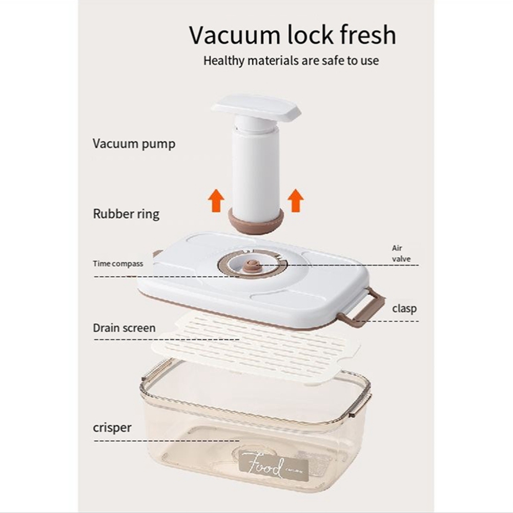ABLG Vacuum Containers For Foo - Food Storage Vacuum Pump recensie en prijs
