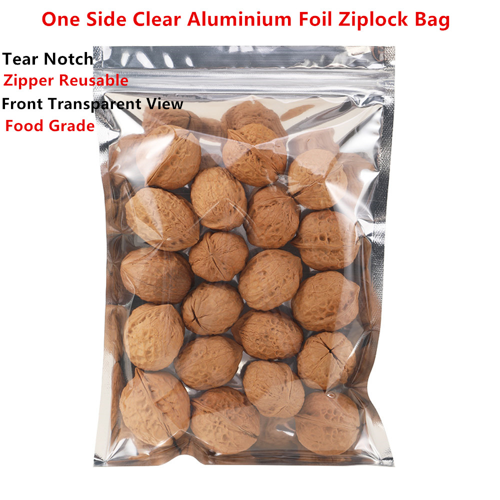 100pcs One Side Transparent Al - Ziploc Food Storage recensie en prijs