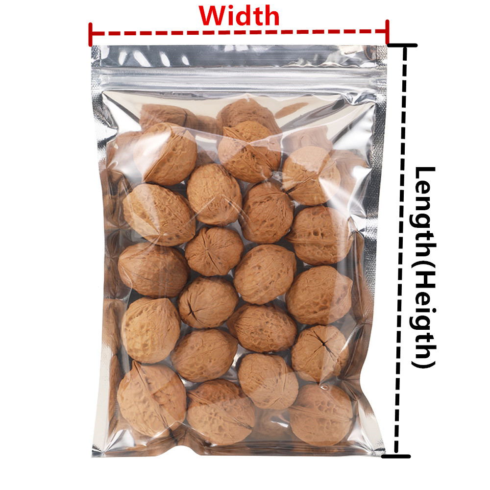 100pcs One Side Transparent Al - Ziploc Food Storage recensie en prijs