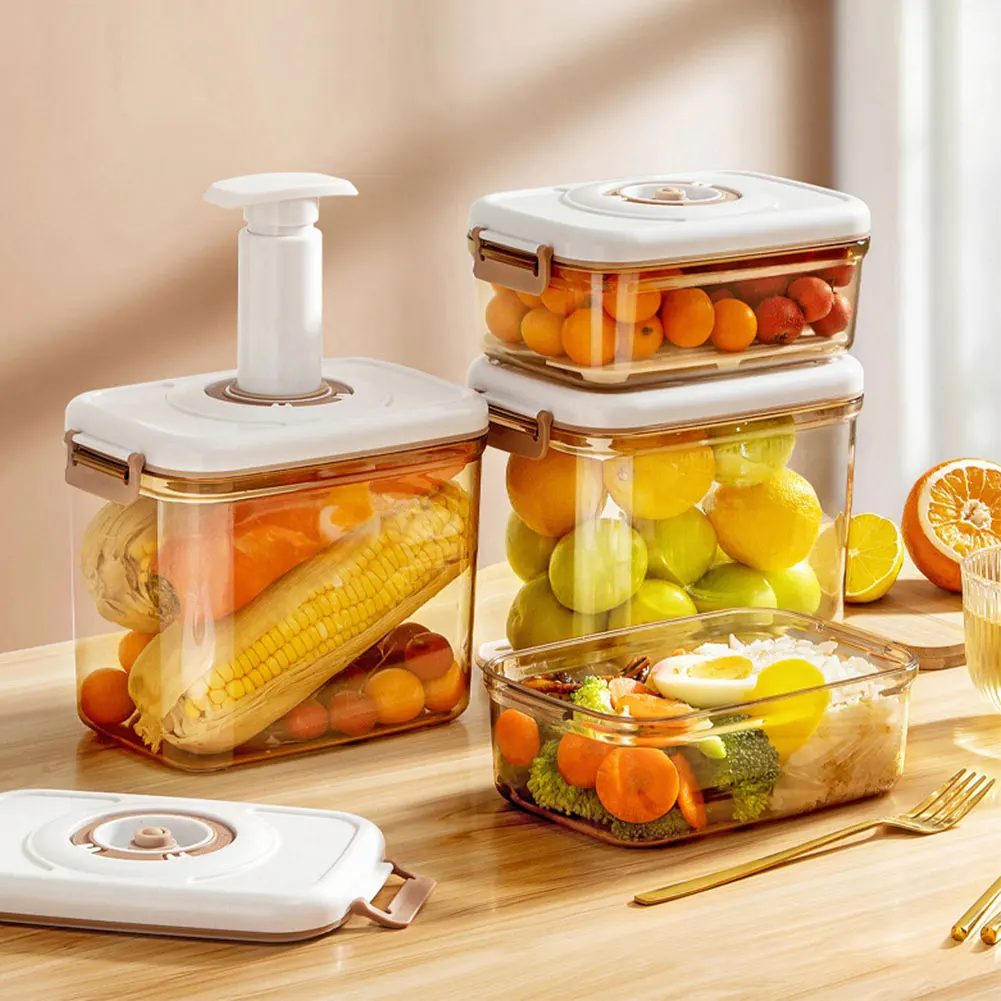 Food Vacuum Storage Box with V - Food Storage Vacuum Pump recensie en prijs