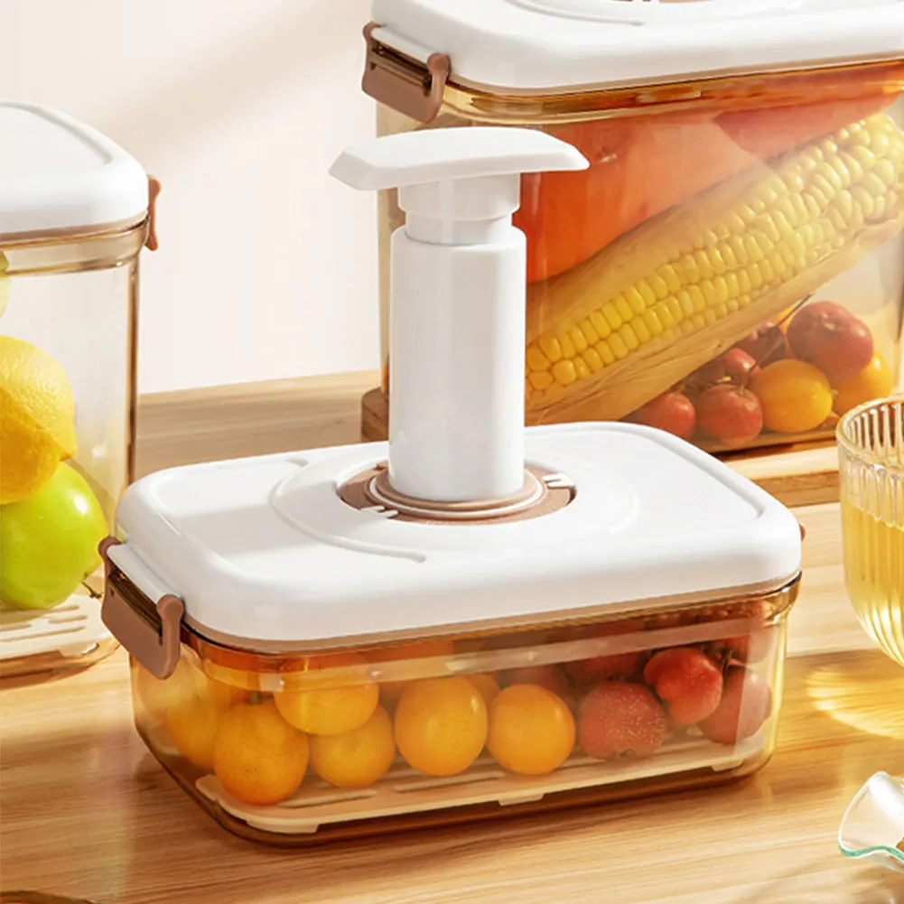 Food Vacuum Storage Box with V - Food Storage Vacuum Pump recensie en prijs