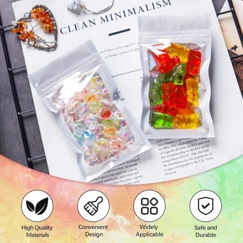 50pcs Smell Proof Mylar Bags R - Ziploc Food Storage recensie en prijs