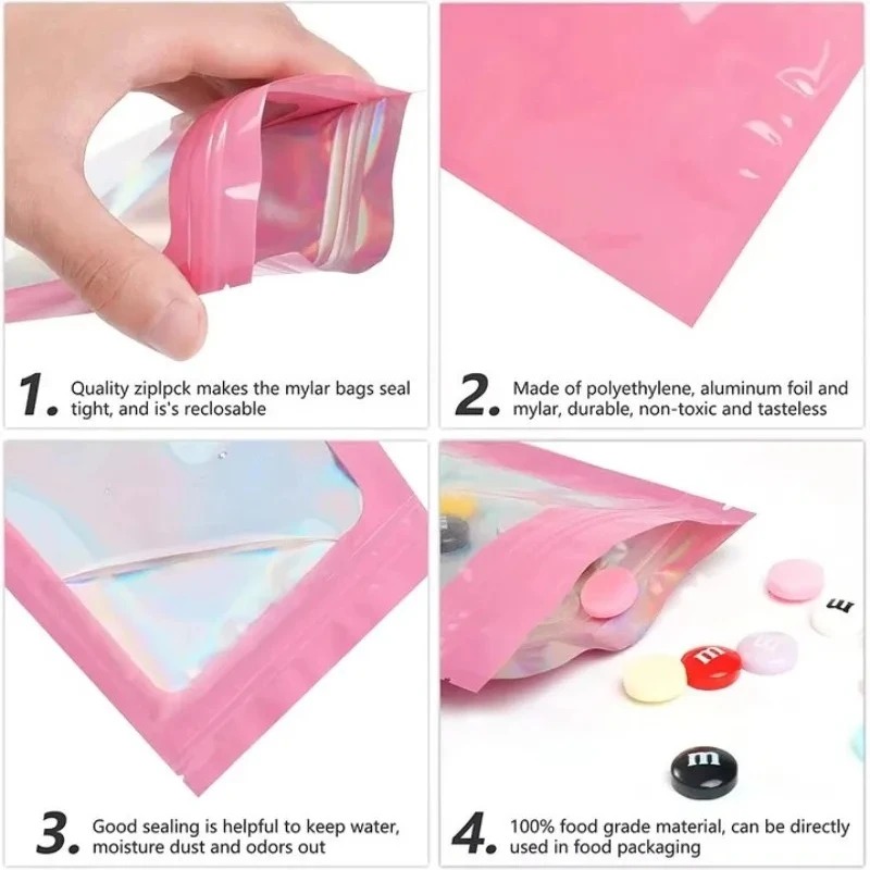 50pcs Smell Proof Mylar Bags R - Ziploc Food Storage recensie en prijs