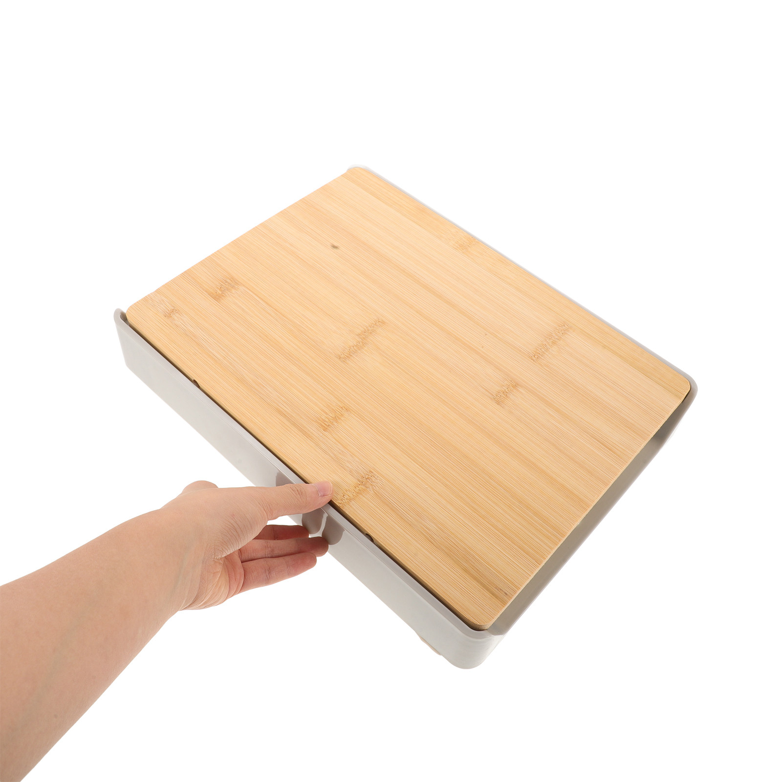 Bamboo Cutting Board with Pull - Food Storage Usa recensie en prijs