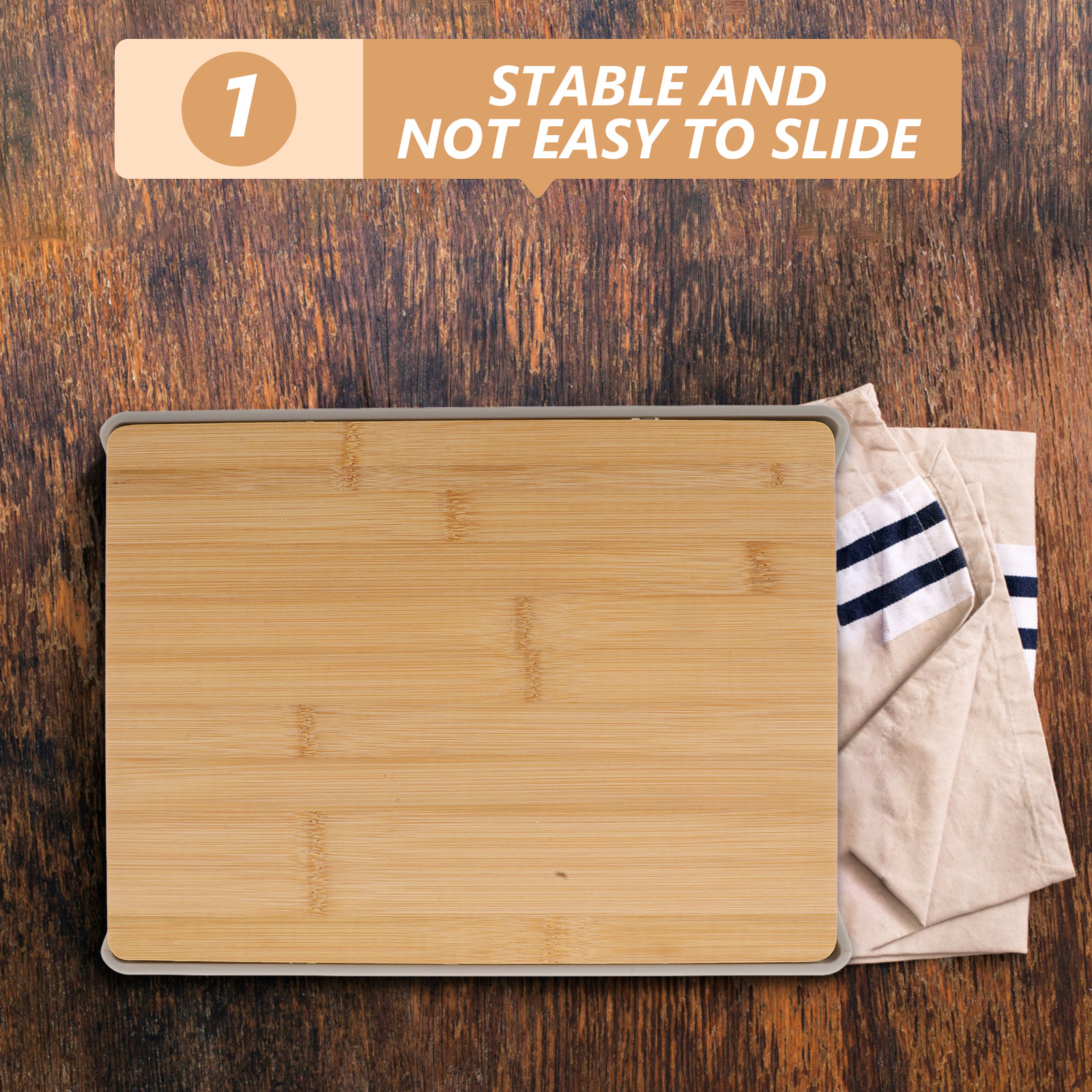 Bamboo Cutting Board with Pull - Food Storage Usa recensie en prijs