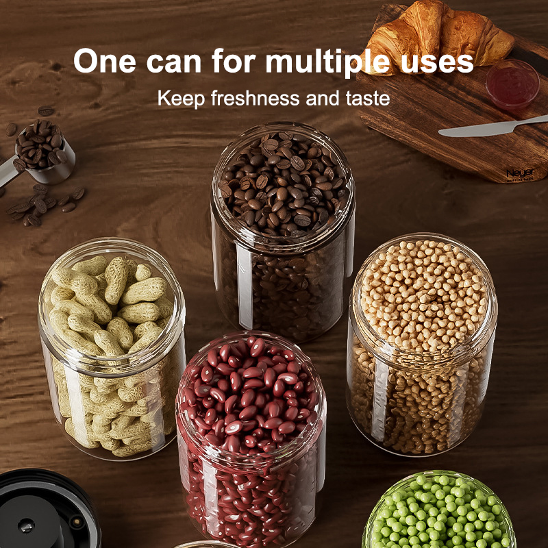 Transparent Glass Coffee Beans - Food Storage Jar Glass recensie en prijs