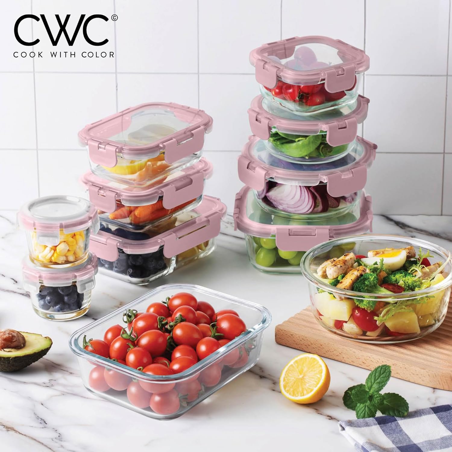 32-Pc Borosilicate Glass Food  - Food Storage Set Glass recensie en prijs