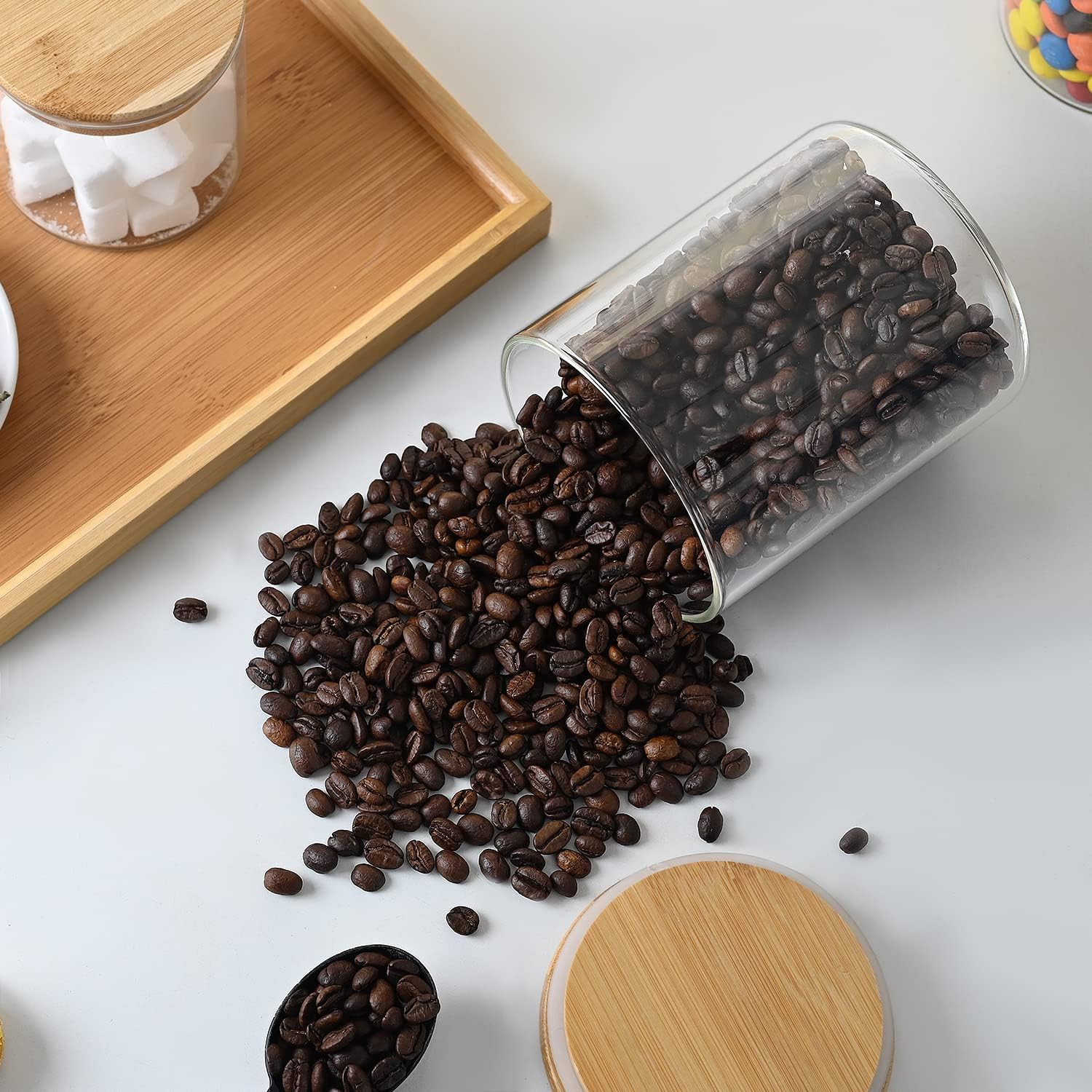 umieo Glass Food Storage Conta - Food Storage Jar Glass recensie en prijs