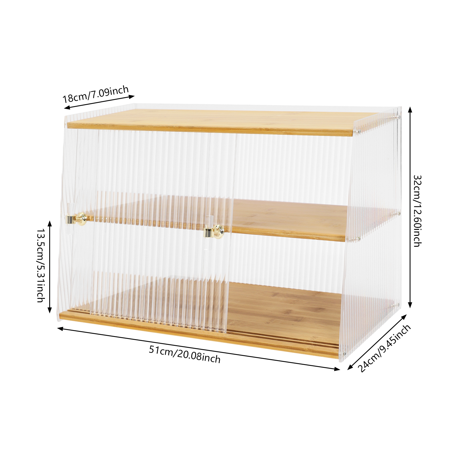 Cup Storage Rack, Bamboo Sideb - Food Storage In Room recensie en prijs