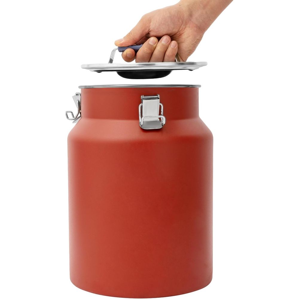 3.2 Gallon Stainless Steel Air - Food Storage Large recensie en prijs