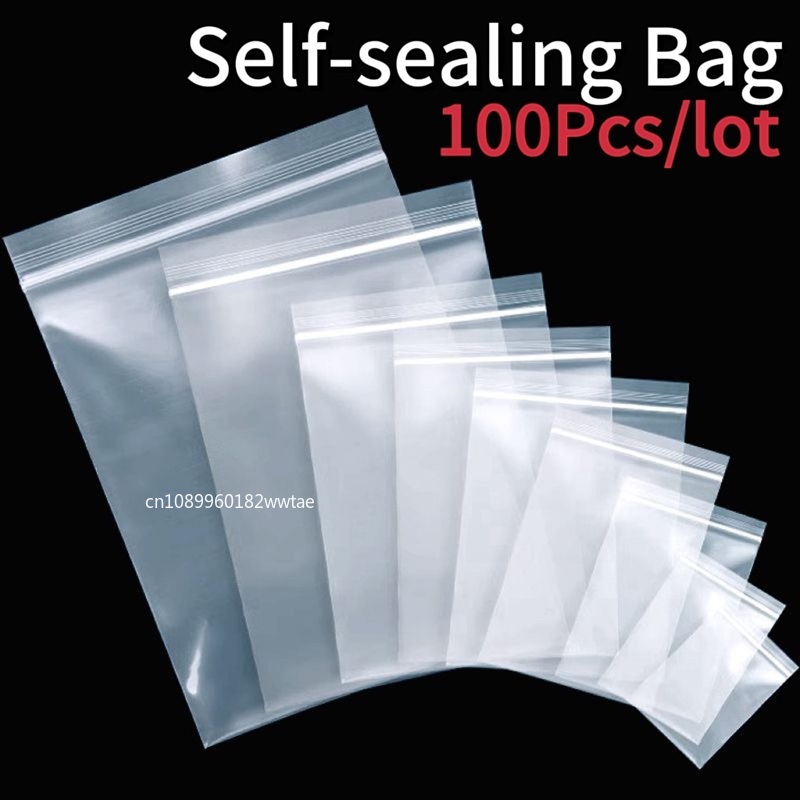 100Pcs/lot Small Zip Lock Plas - Ziploc Food Storage recensie en prijs