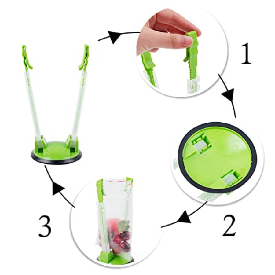 Baggy Rack 8 Pack Food Storage - Ziploc Food Storage recensie en prijs