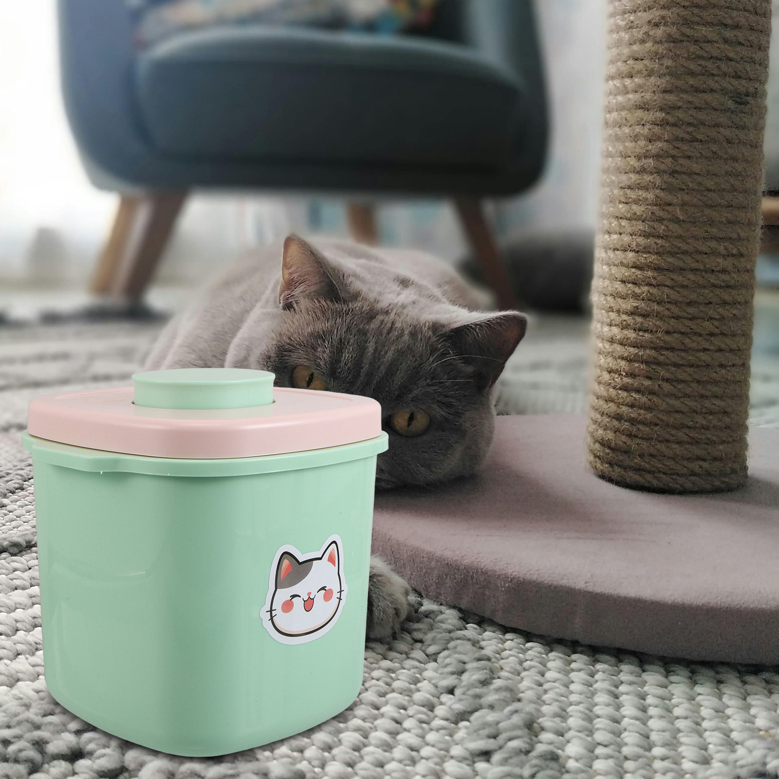 Dog Cat Food Storage Bin Airti - Food Storage Dog recensie en prijs