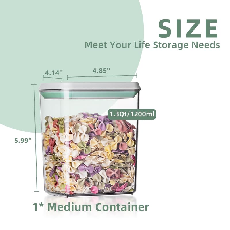 Ankou 3Pcs 1.2L Pop Airtight F - Food Storage Containers recensie en prijs