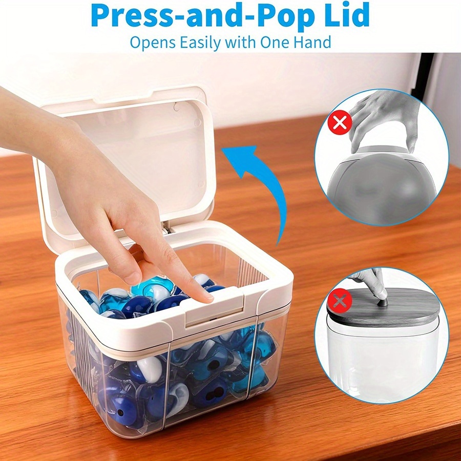 Laundry Pod Holder Compatible  - Food Storage With Scoop recensie en prijs