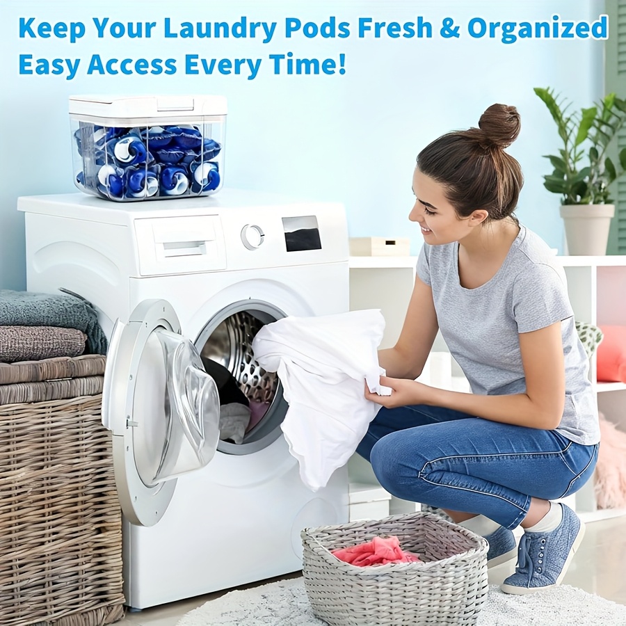 Laundry Pod Holder Compatible  - Food Storage With Scoop recensie en prijs