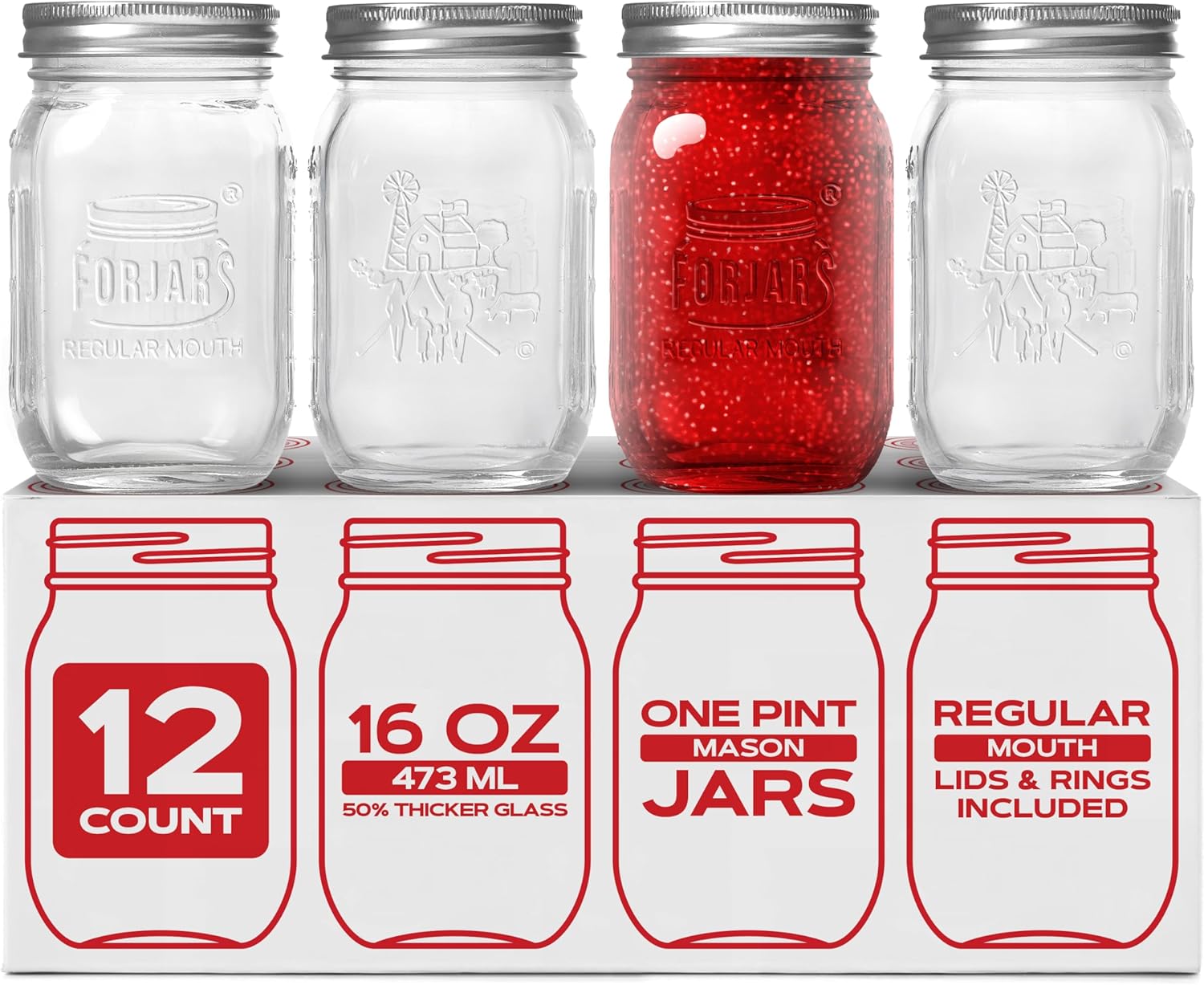® Premium    Jars with Lids –  - Food Storage Jar Glass recensie en prijs