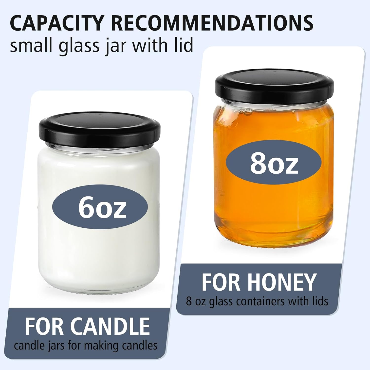 8 oz Small Glass Jars with Air - Food Storage Jar Glass recensie en prijs