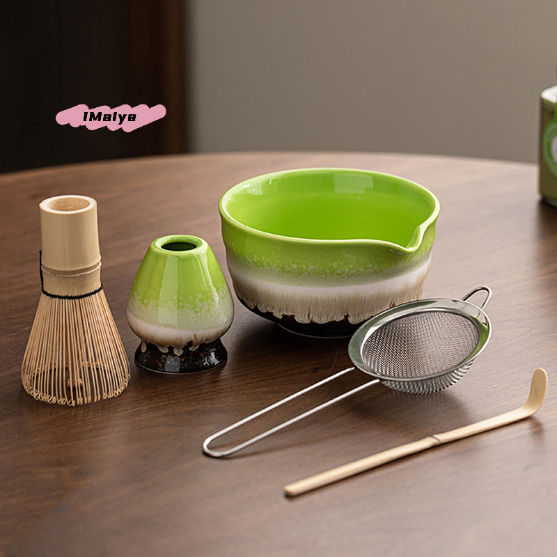 5Pcs Japanese Matcha Tea Set w - Food Storage With Scoop recensie en prijs