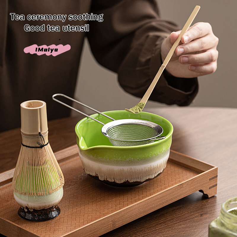 5Pcs Japanese Matcha Tea Set w - Food Storage With Scoop recensie en prijs