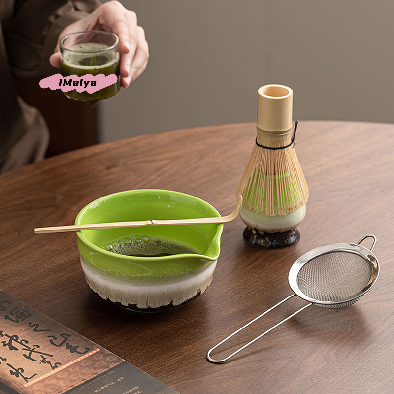 5Pcs Japanese Matcha Tea Set w - Food Storage With Scoop recensie en prijs