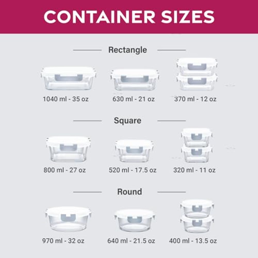Vacuum Seal Glass Food Storage - Food Storage Vacuum Pump recensie en prijs
