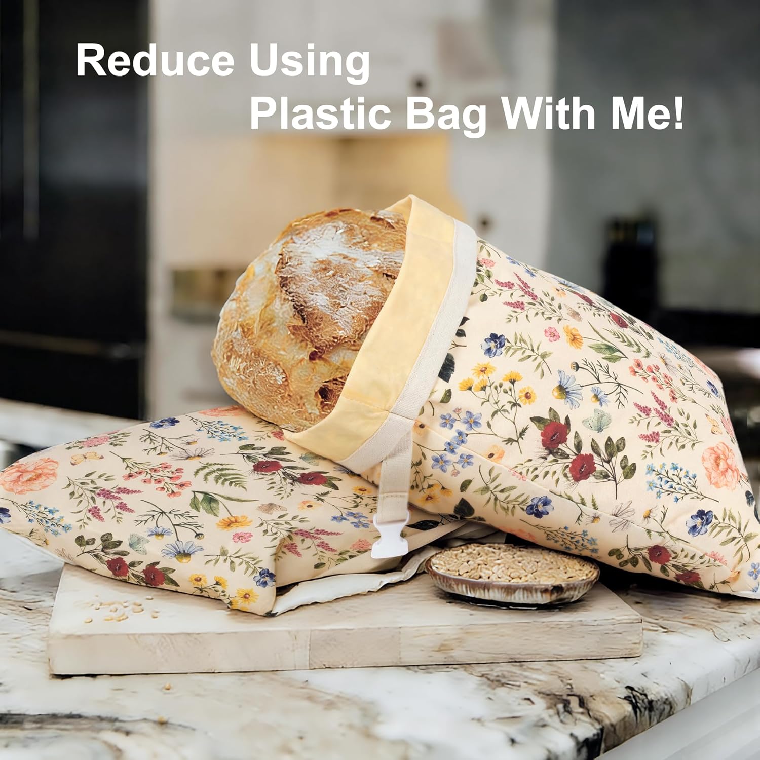 Reusable Beeswax Bread Bags fo - Food Storage Bags Xl recensie en prijs
