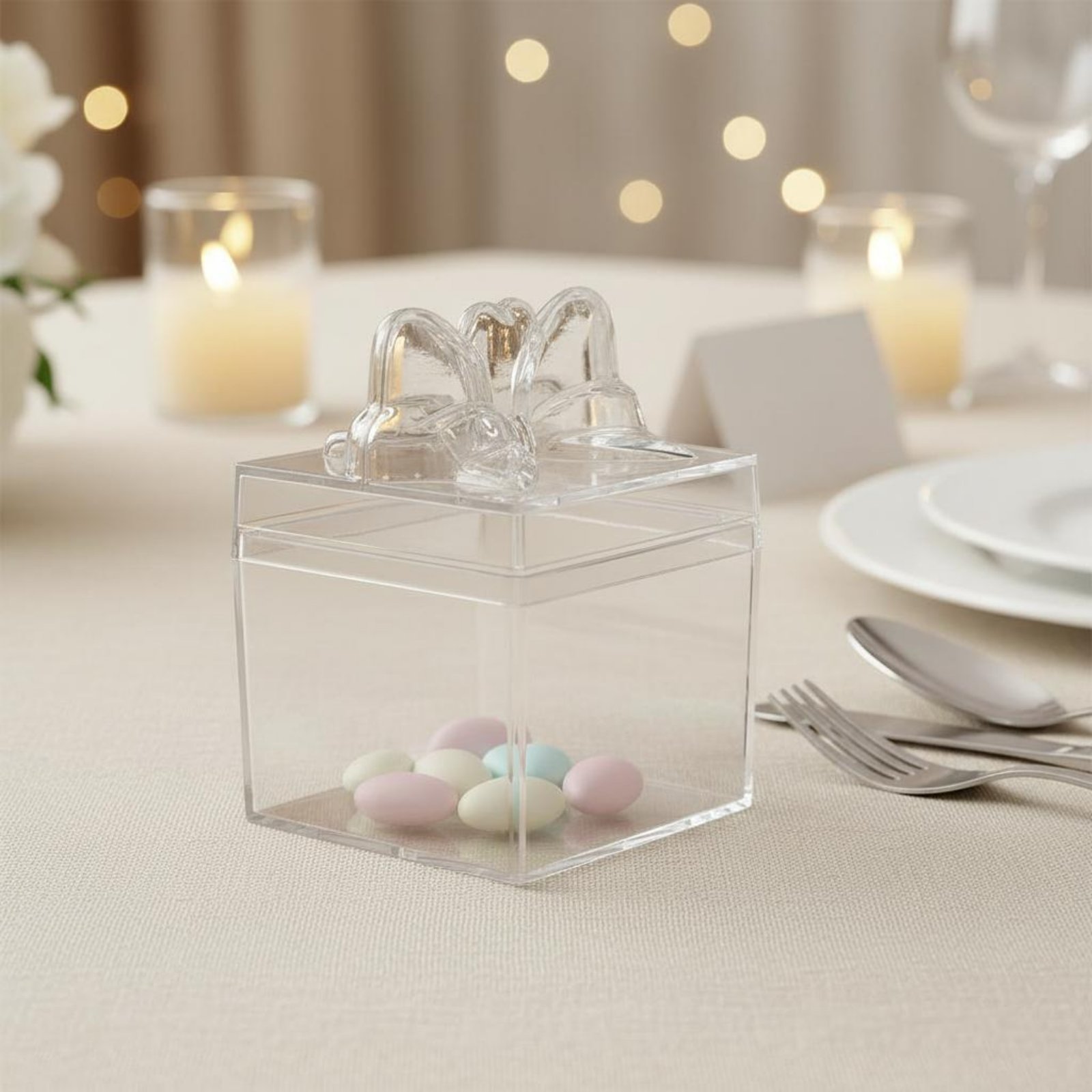 Clear Plastic Candy Box with R - Food Storage Usa recensie en prijs