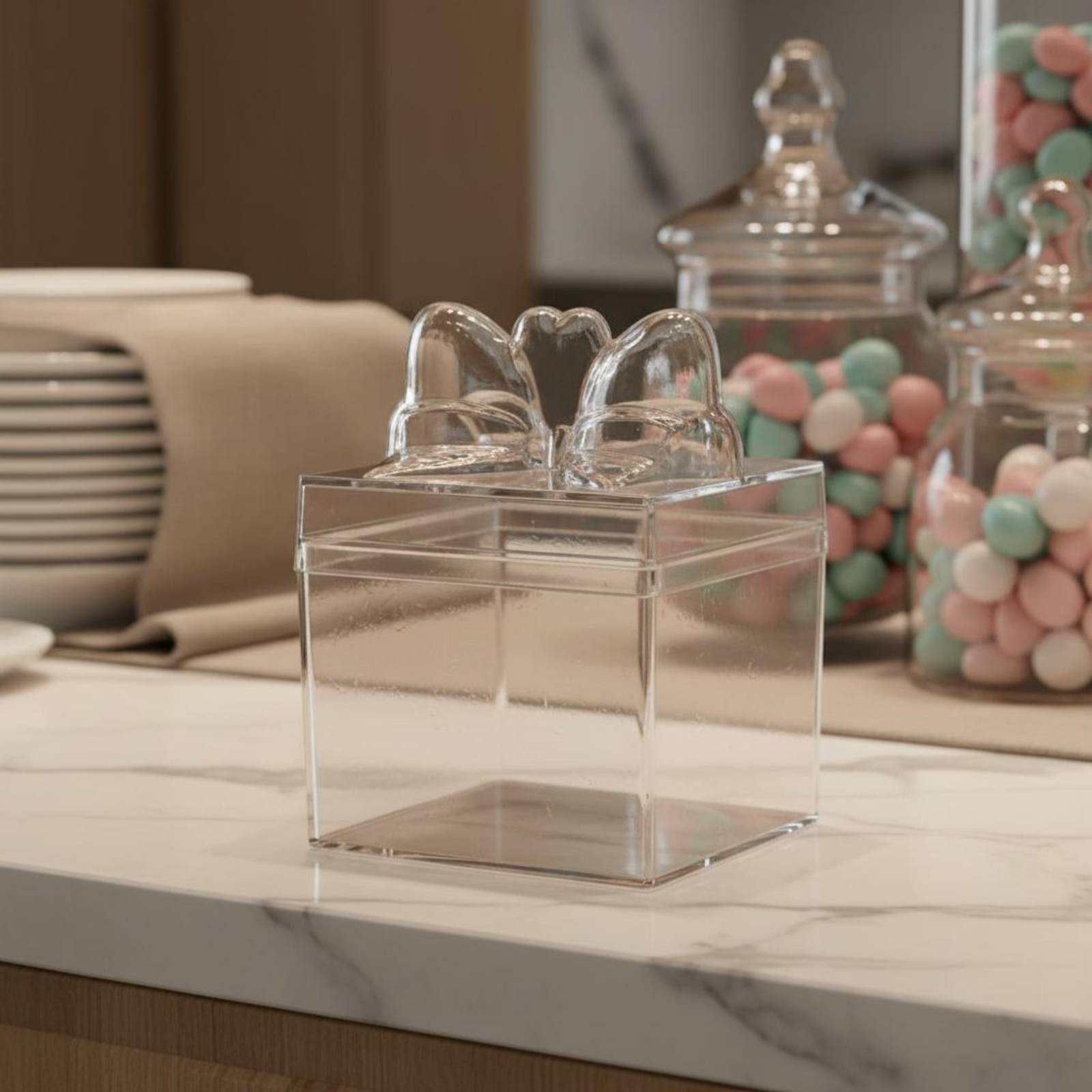Clear Plastic Candy Box with R - Food Storage Usa recensie en prijs
