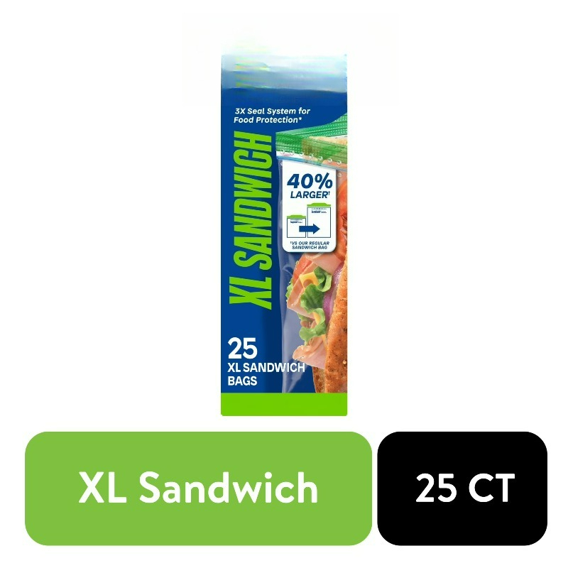 (3 pack) Brand XL Sandwich Bag - Food Storage Brands recensie en prijs