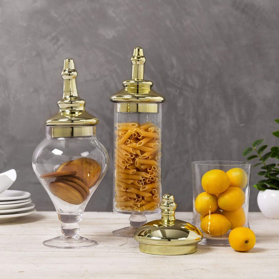 3 Piece Set Antique Clear Glas - Food Storage Set Glass recensie en prijs