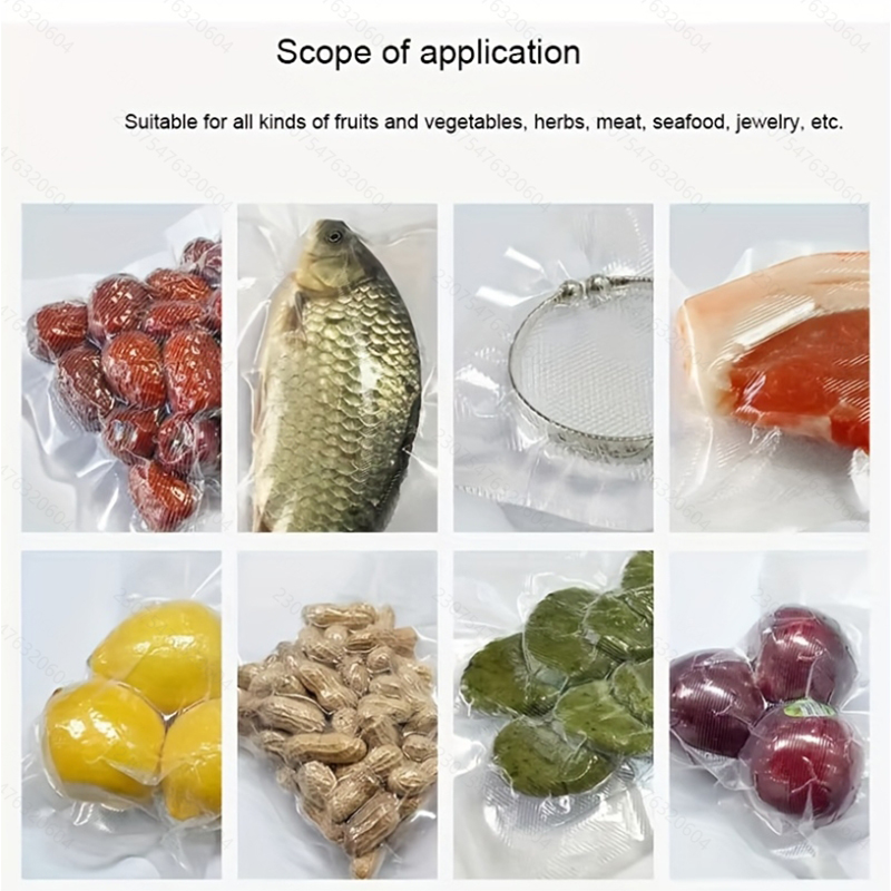 4pcs Vacuum Sealer Bags: 4 rol - Food Storage Bags Xl recensie en prijs