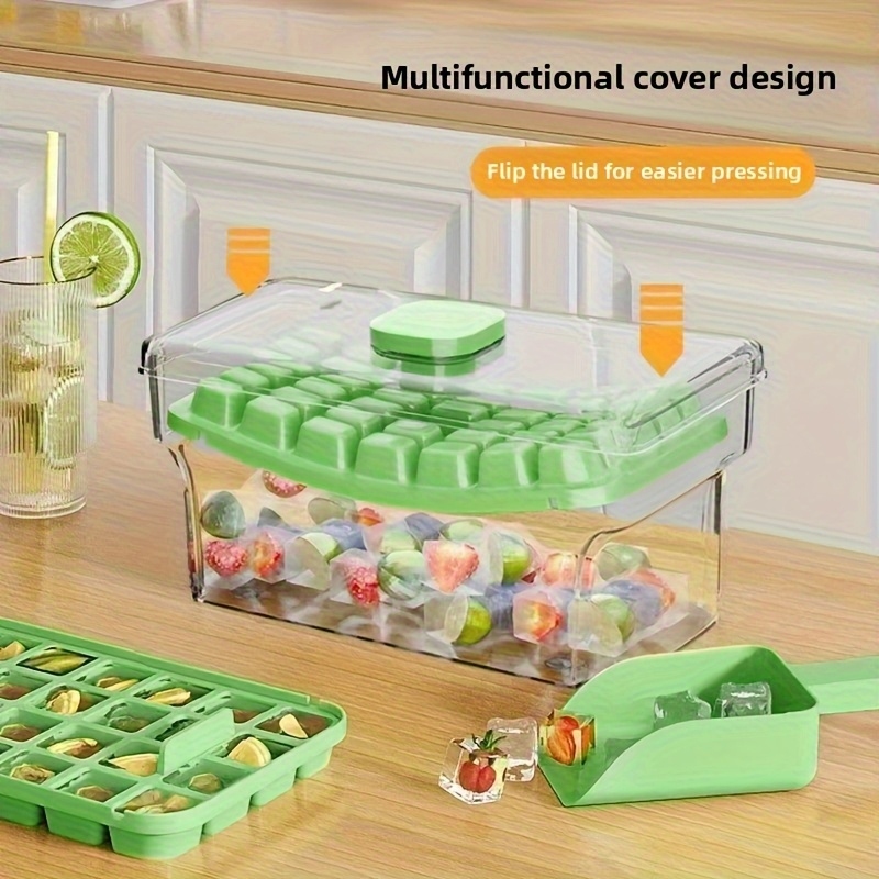 Press-key ice cube tray(Comes  - Food Storage With Scoop recensie en prijs