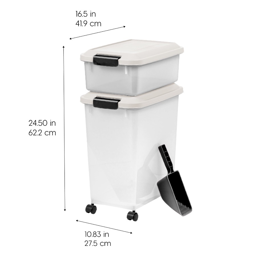 IRIS 41 Lbs. Airtight Pet Food - Food Storage Dog recensie en prijs