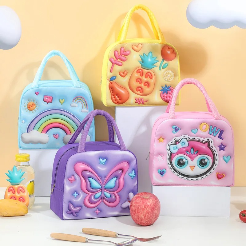 Children's Lunch Box Bag 3D Ca - Food Storage Room recensie en prijs