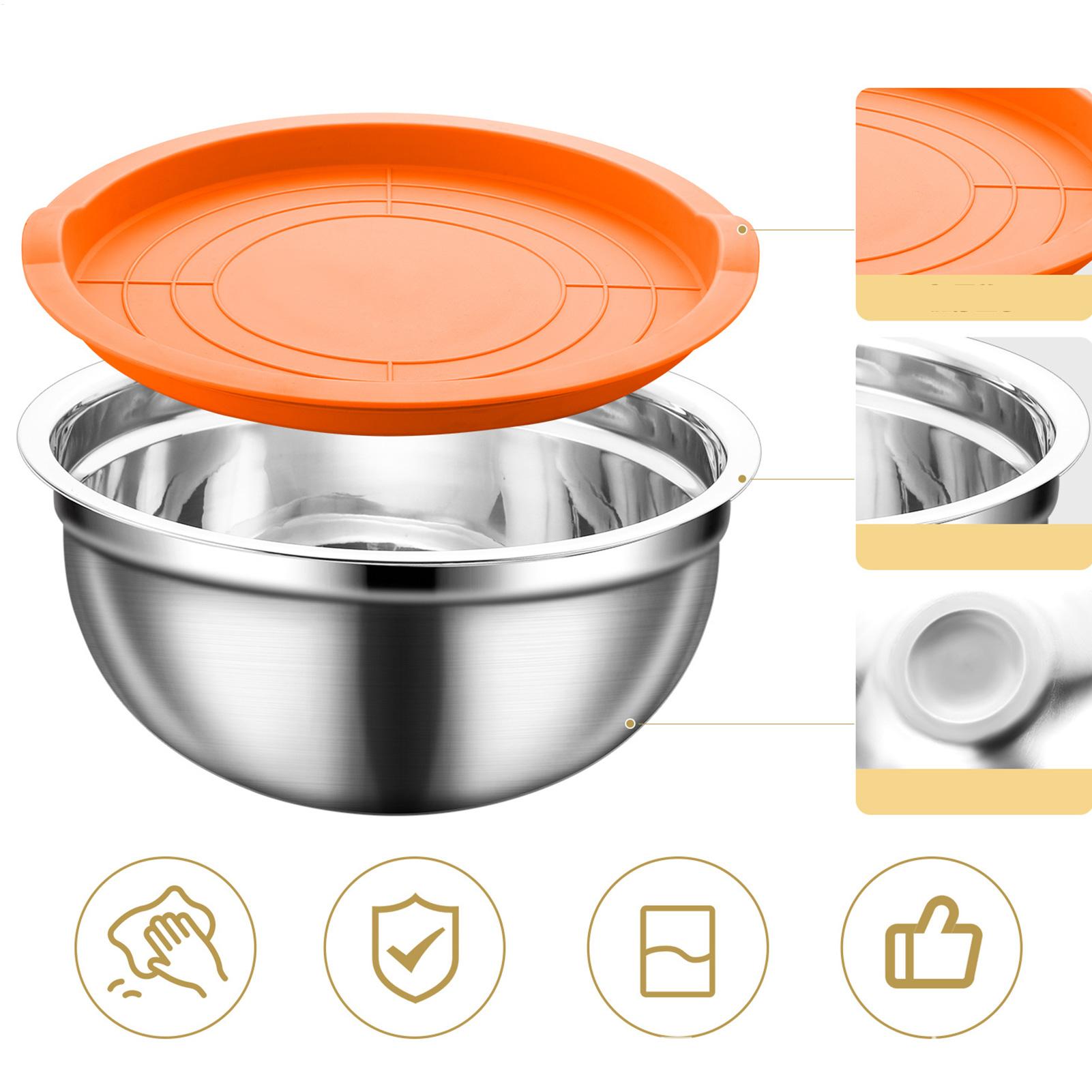 Steel Mixing Bowls Nesting Rou - Food Storage And Organizer recensie en prijs