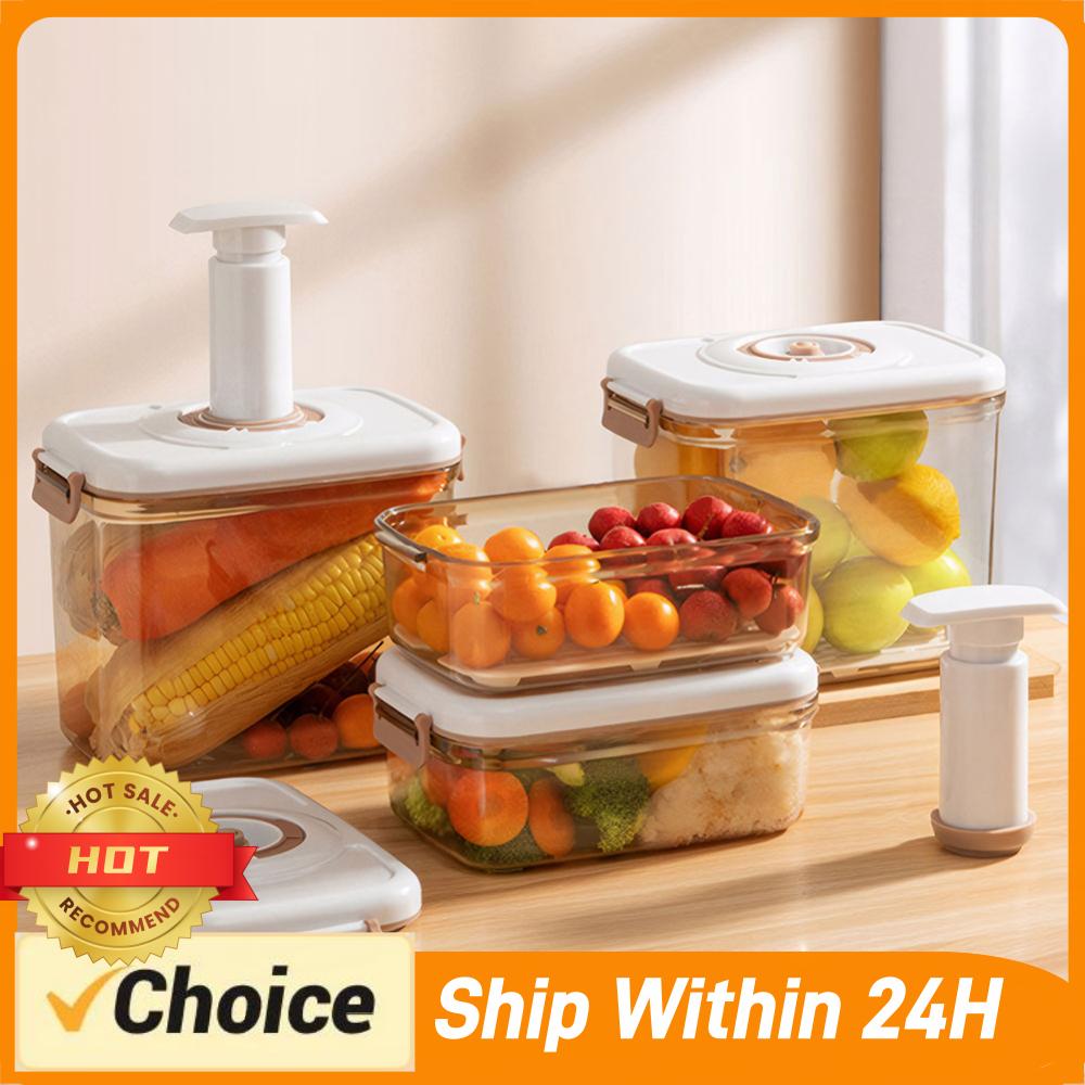 Vacuum Food Storage Container  - Food Storage Vacuum Pump recensie en prijs