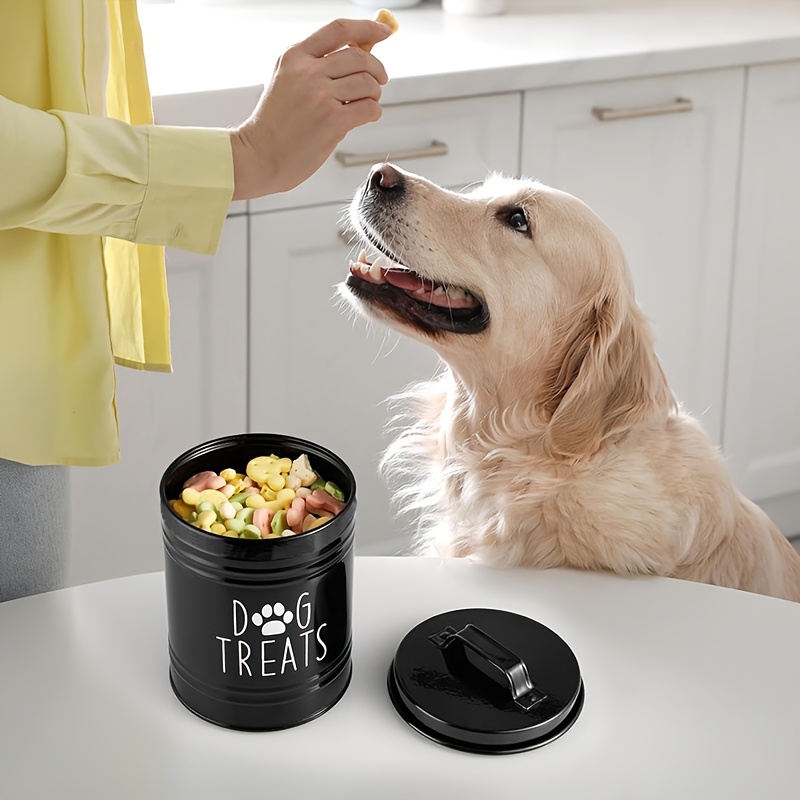 Metal Dog Treat Container Dog  - Food Storage Dog recensie en prijs