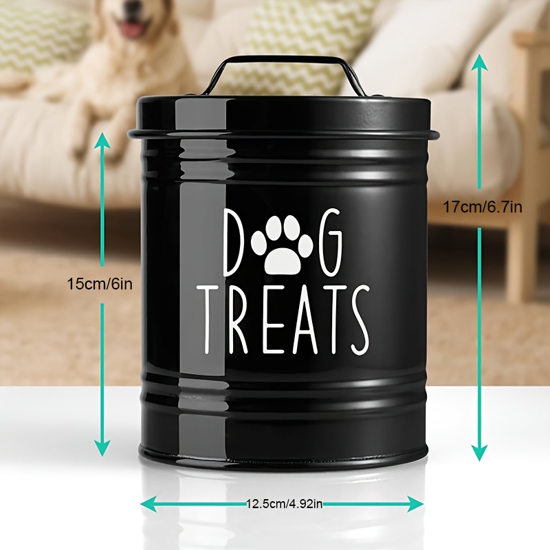 Metal Dog Treat Container Dog  - Food Storage Dog recensie en prijs