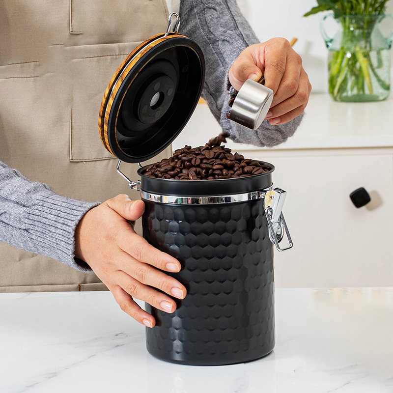 Kitchen Stainless Steel Coffee - Food Storage With Scoop recensie en prijs