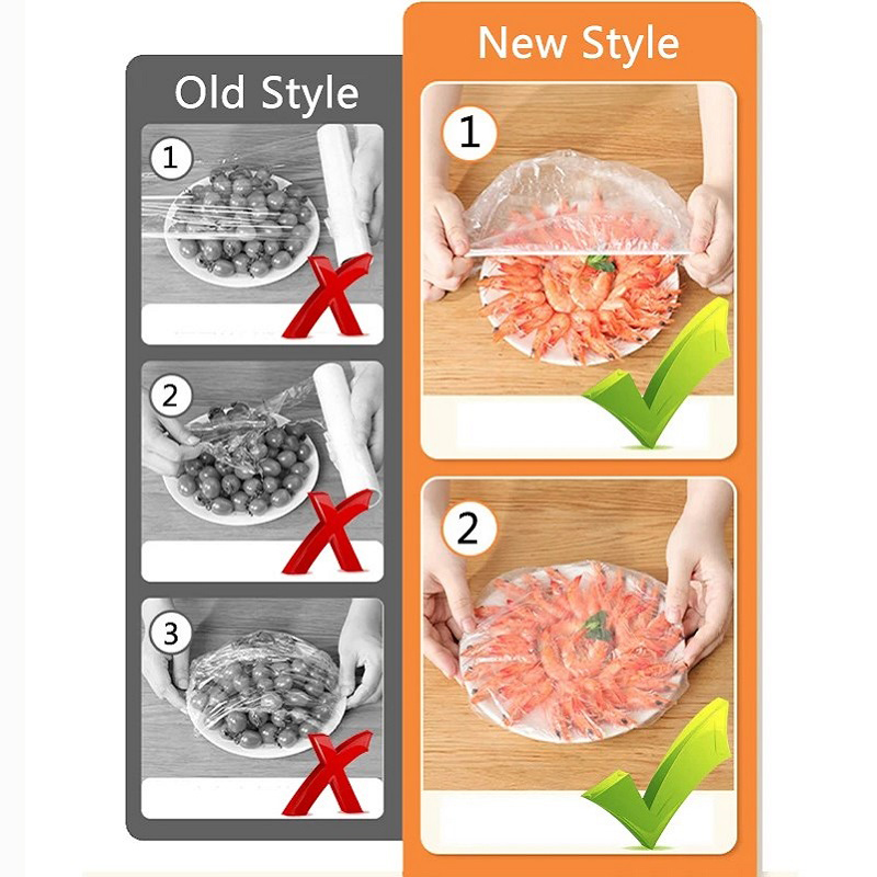 50 Pieces Disposable Food Cove - Food Storage Bags Xl recensie en prijs
