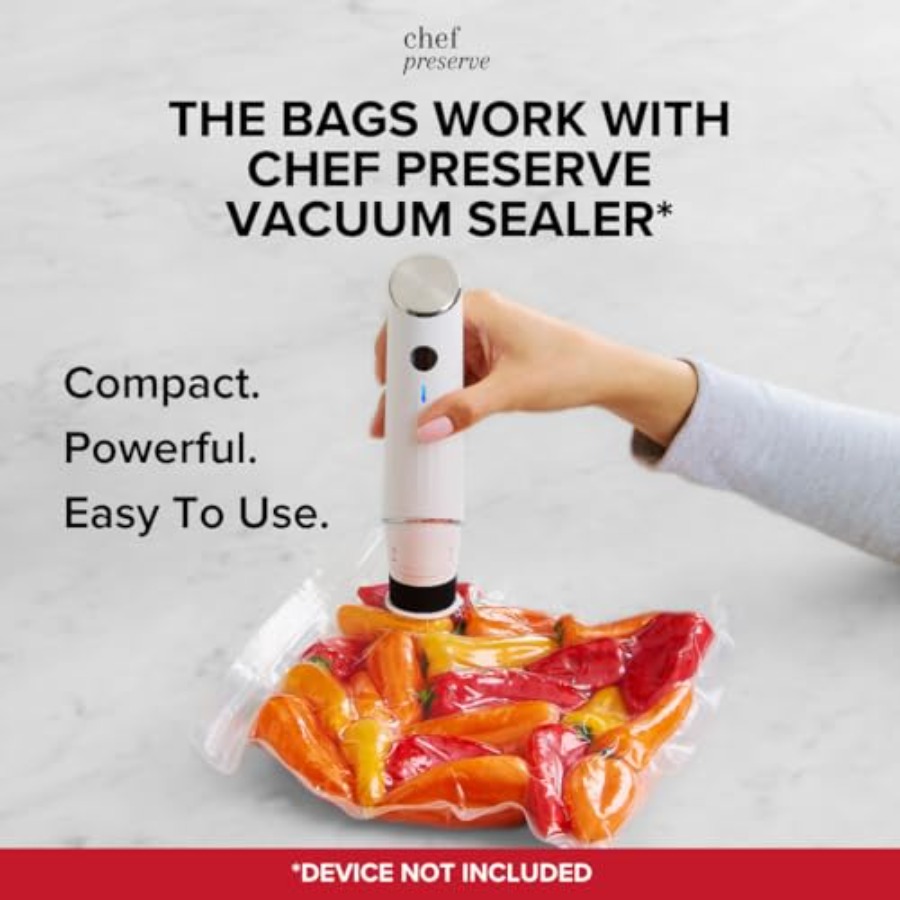 Reusable Vacuum Sealer Bags fo - Food Storage Bags Xl recensie en prijs
