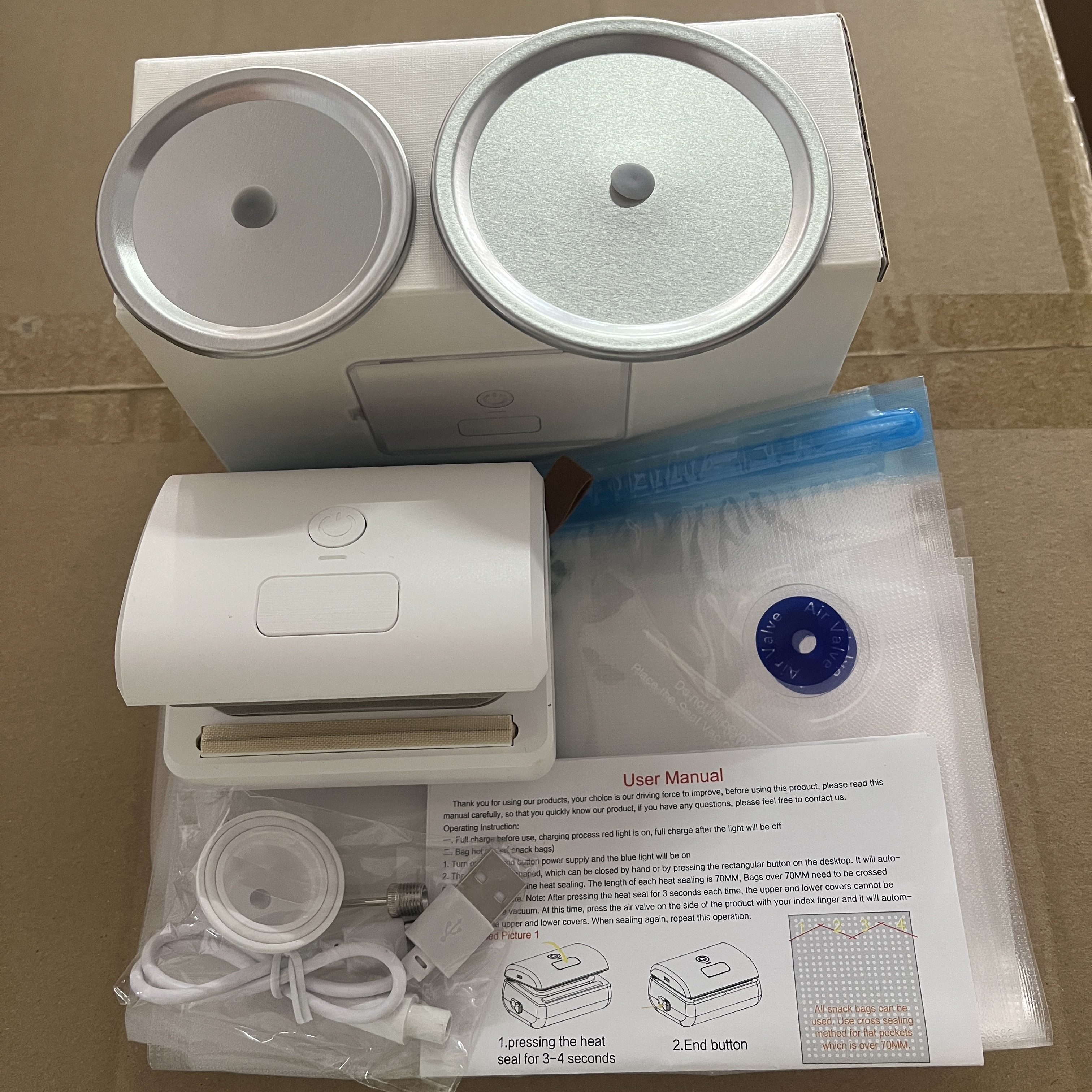 Unique 7 in 1 Automatic Home M - Food Storage Vacuum Pump recensie en prijs