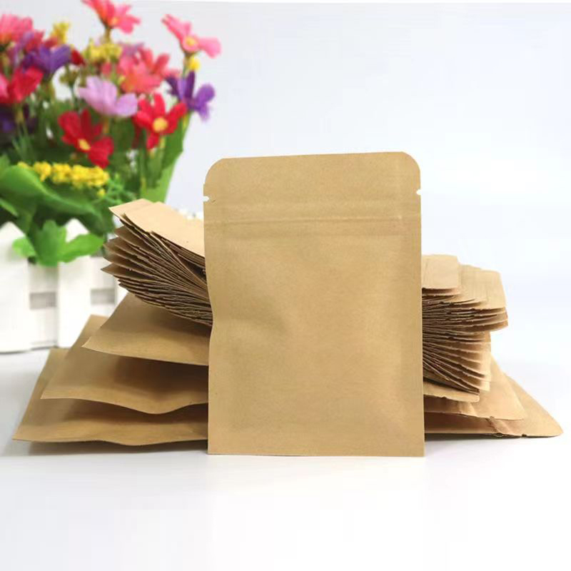 100Pcs Thick Flat Brown Kraft  - Ziploc Food Storage recensie en prijs