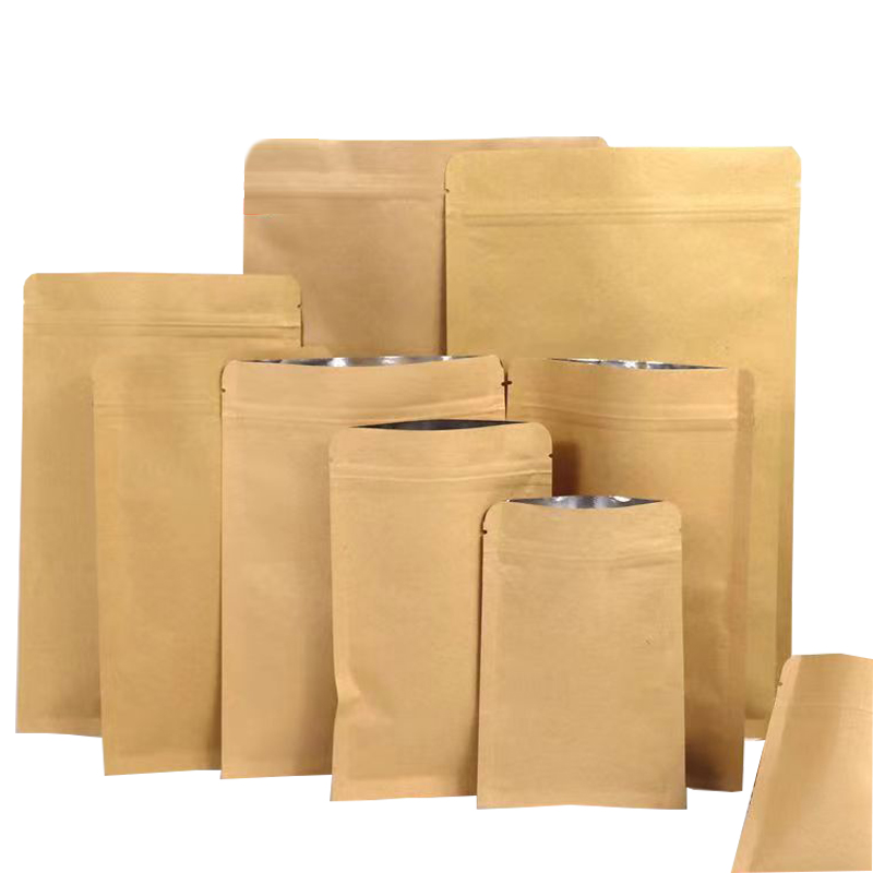 100Pcs Thick Flat Brown Kraft  - Ziploc Food Storage recensie en prijs
